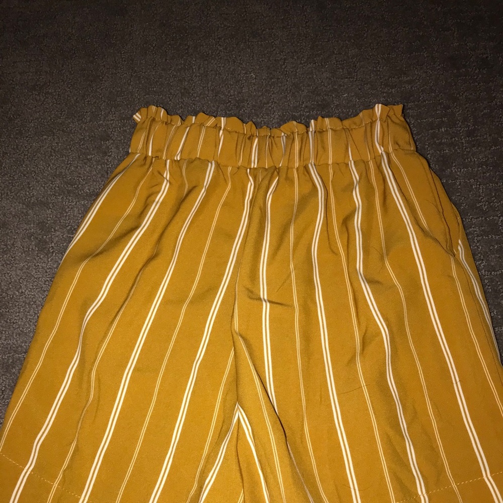 SHEIN yellow shorts
